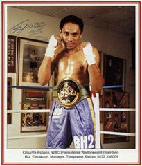 Crisanto Espana Boxing Career DVDs