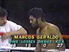 Marcos Geraldo Boxing Career DVDs